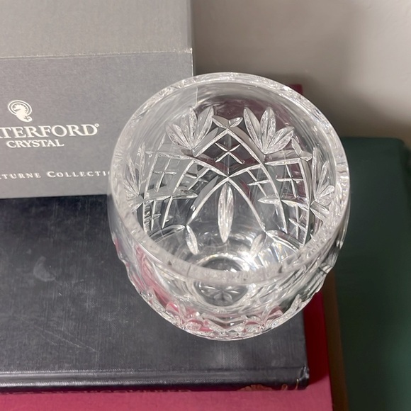 Waterford Crystal Nocturne Collection New Old Stock Rare Vintage Flower Vase 6”H - Picture 3 of 6